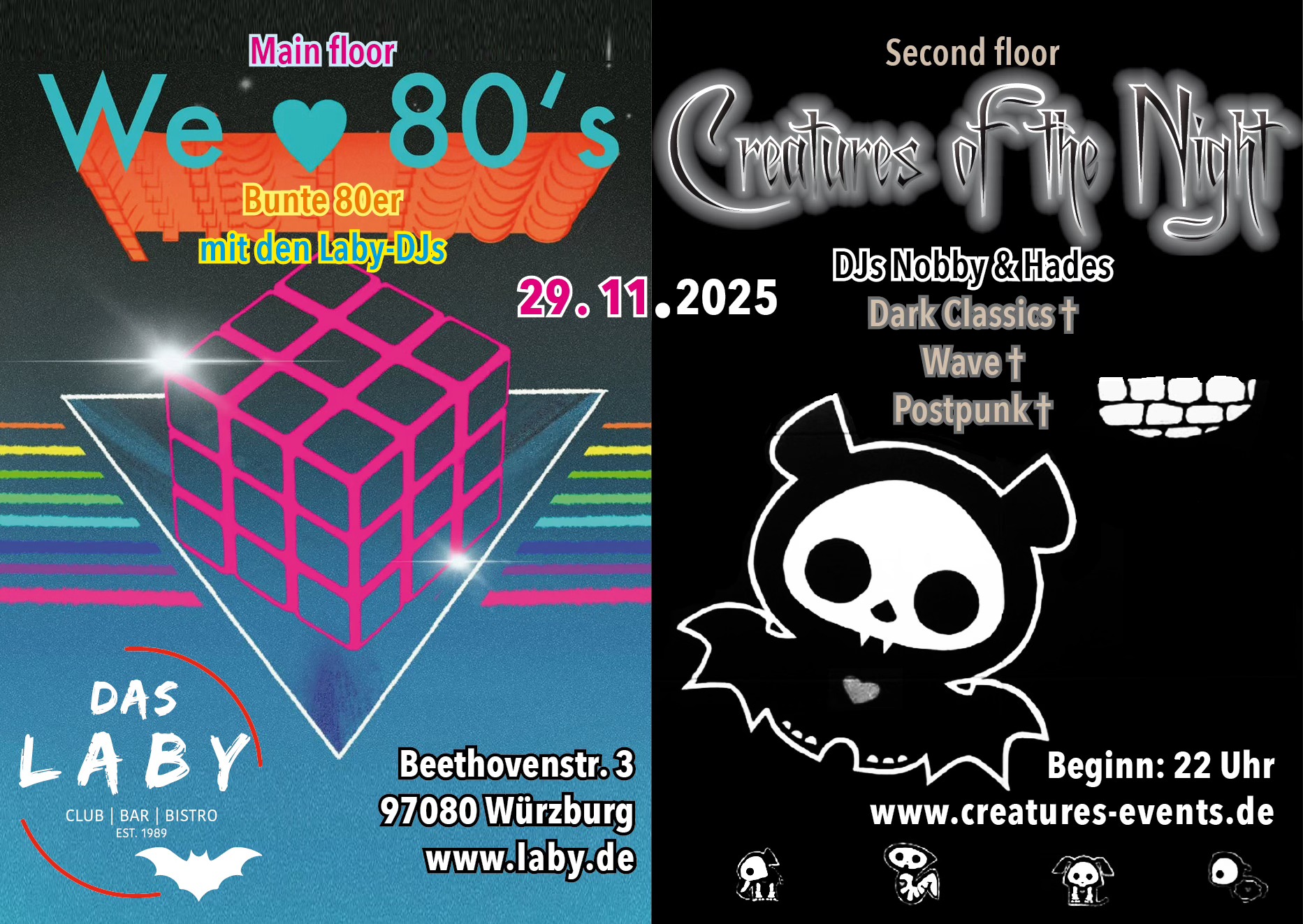 We love 80s + Creatures