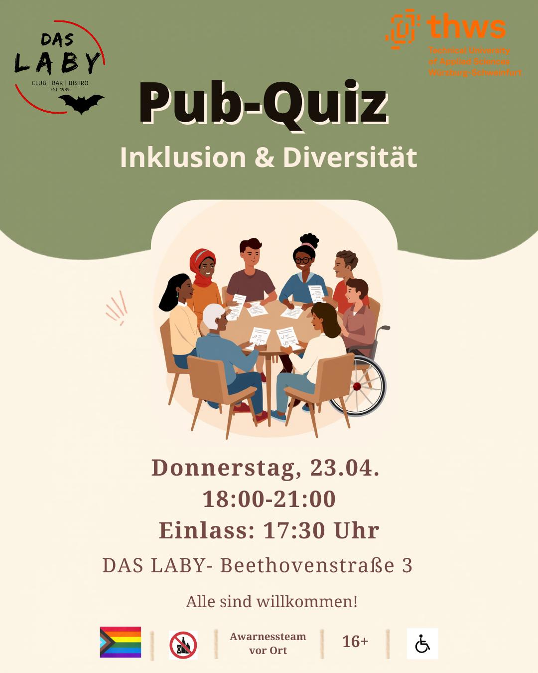 Pub Quiz – Inklusion & Diversität